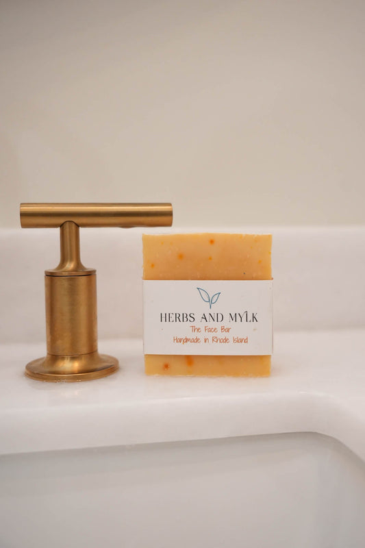 The Face Bar lifestyle photo with botanicals