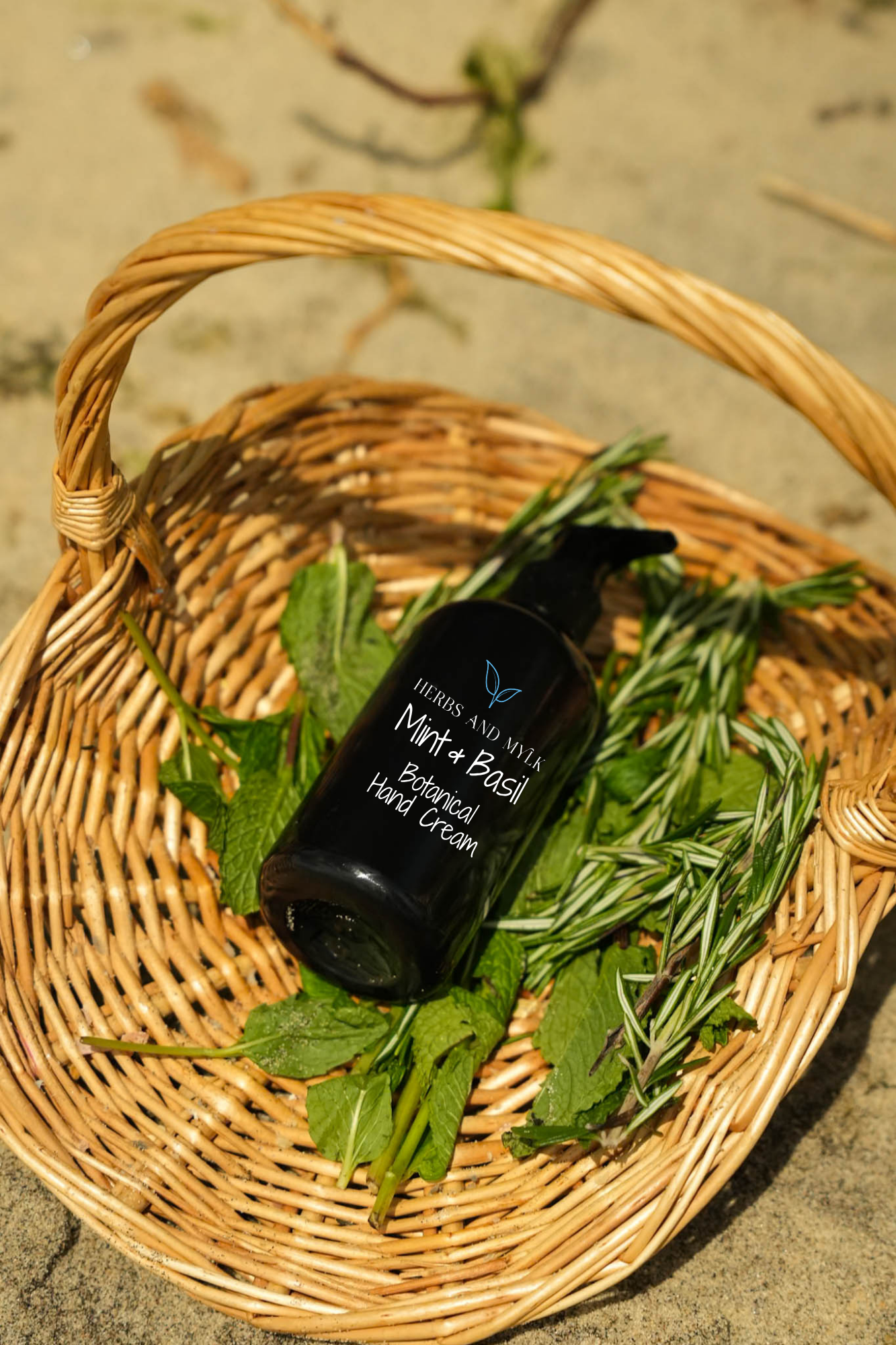 Mint + Basil Botanical Hand Cream