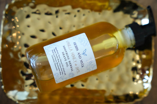 Vanilla, Honey & Oats Shave Oil