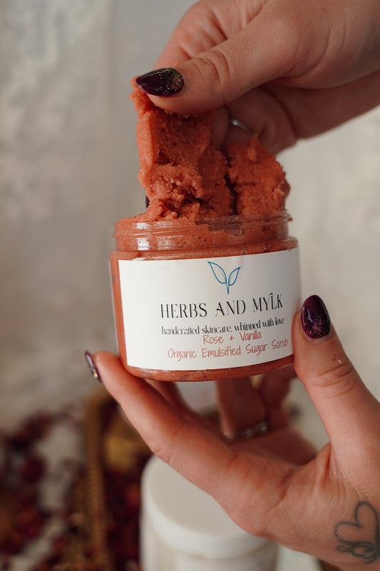 Why Emulsified Sugar Scrubs Are the Secret to Silky, Date-Night-Ready Skin