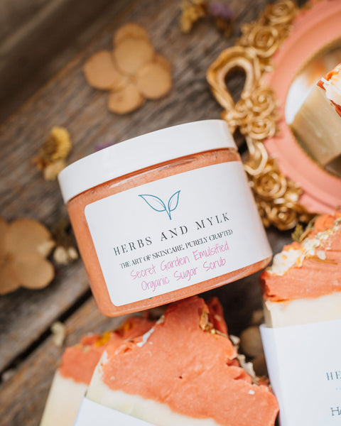 Secret Garden Organic Emulsified Sugar Scrub