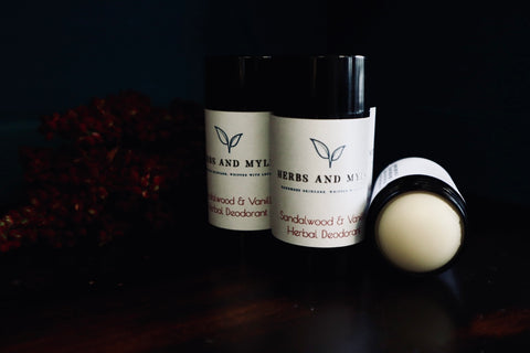 Sandalwood & Vanilla Herbal Deodorant