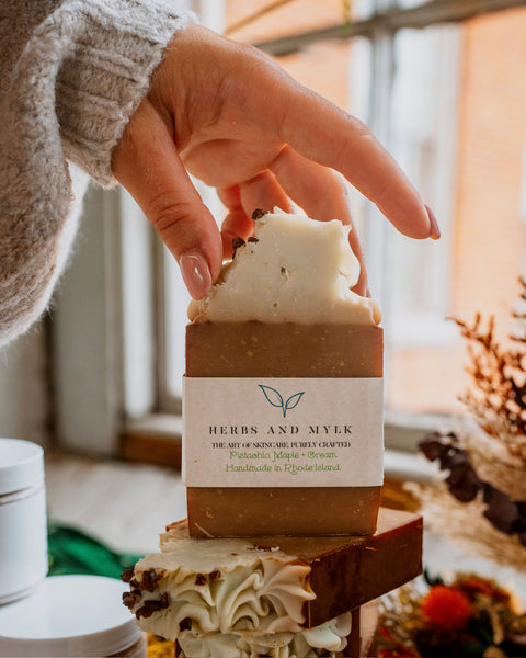 Pistachio Maple Cream Artisan Bar Soap