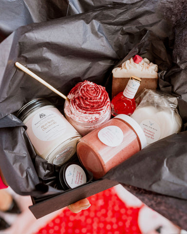 Frosted Bliss - Cupcakes, Candles & Skin Care Gift Set (local pick up only)