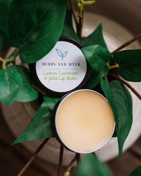 Lemon, Lavender & Mint Organic Lip Balm