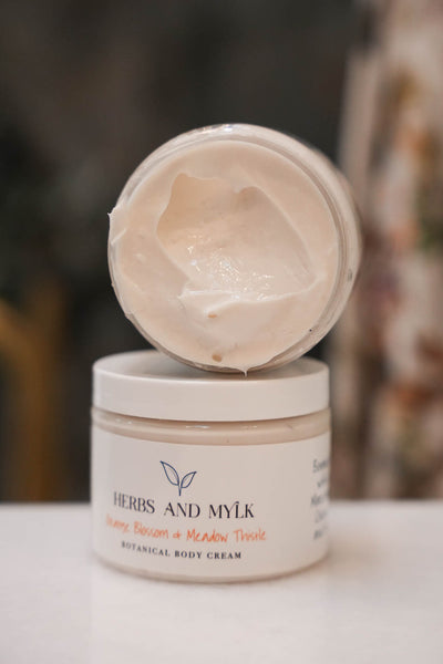 Orange Blossom + Meadow Thistle Botanical Body Crème