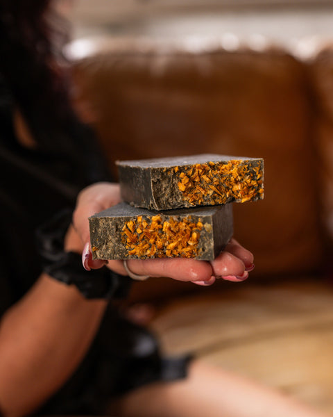 Sandalwood & Vanilla Charcoal Bar Soap