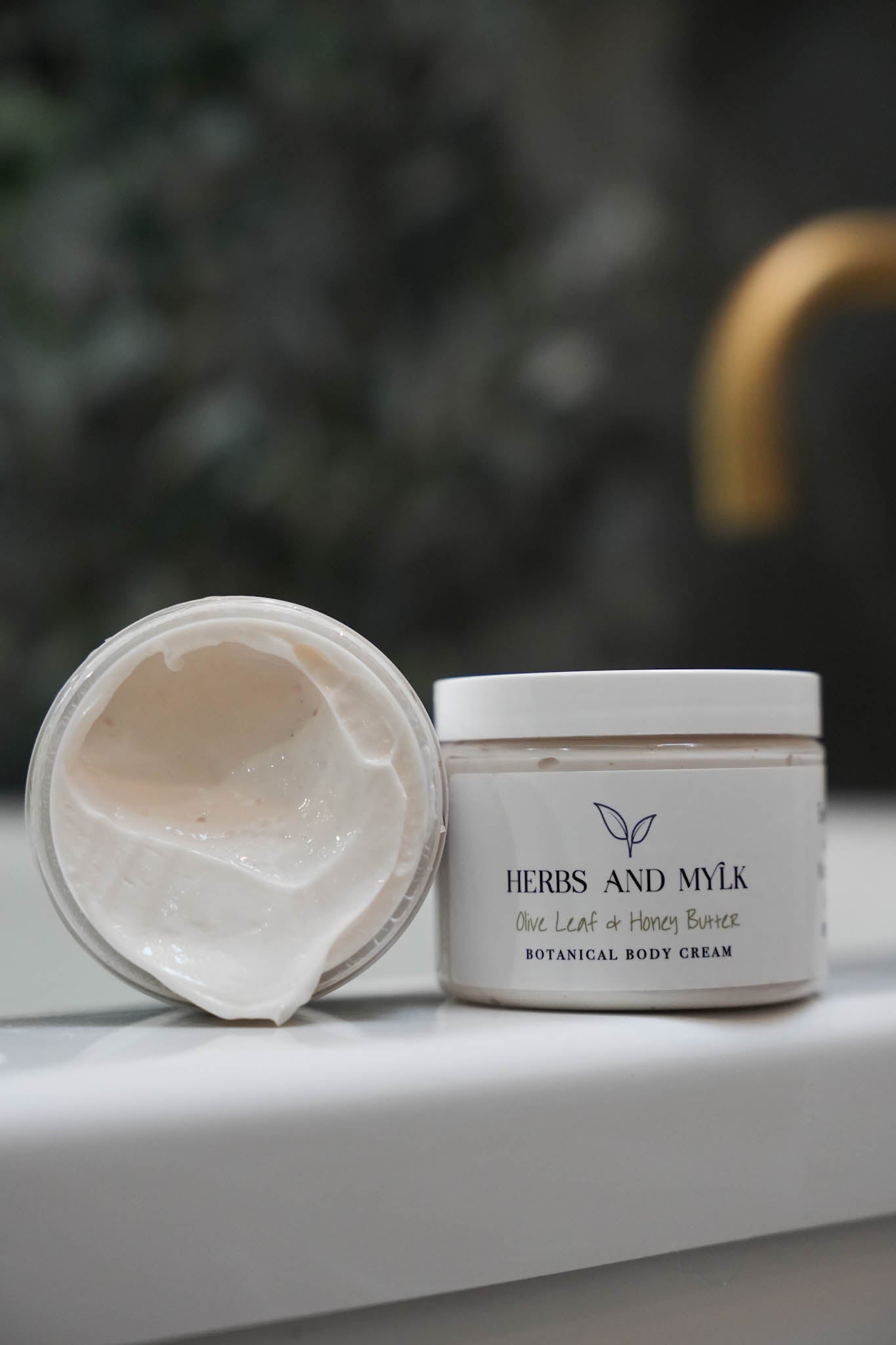 Olive Leaf + Salted Honey Butter Botanical Body Butter