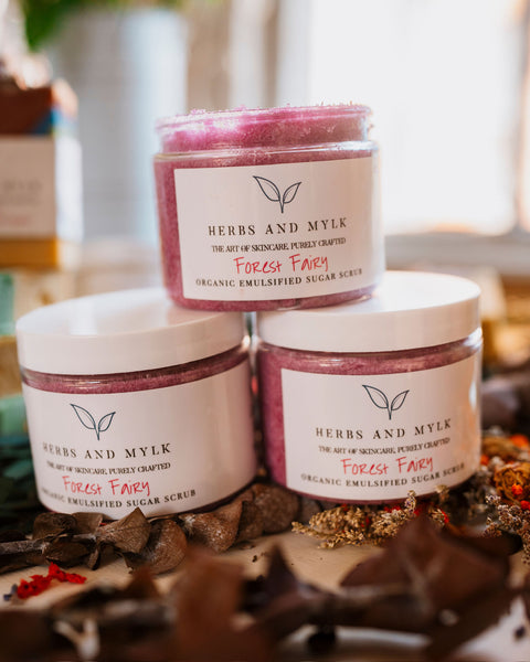 Forest Fairy Organic Emulsified Sugar Scrub