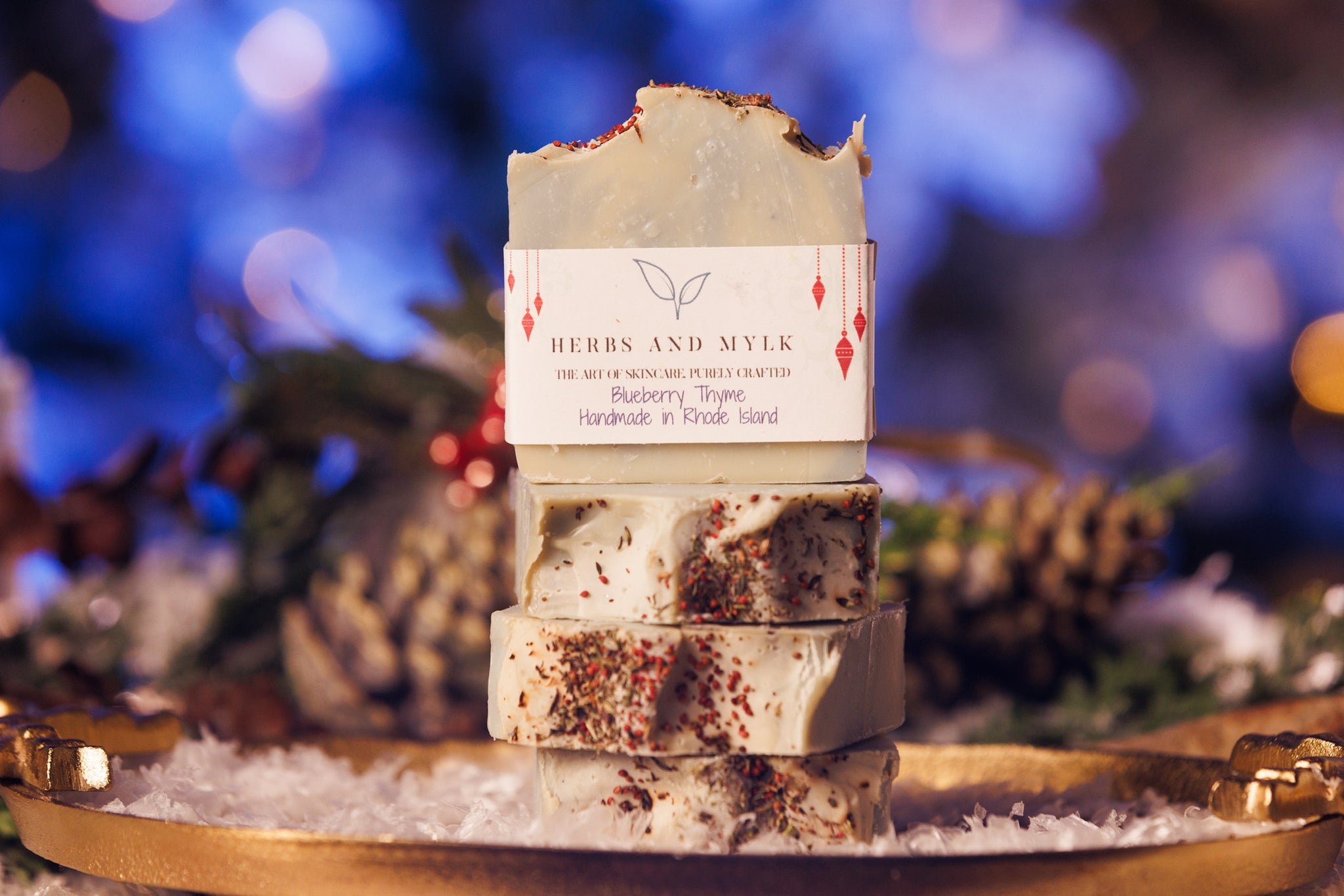 Blueberry Thyme Artisan Bar Soap