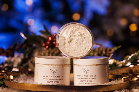Juniper Frost Whipped Herbal Body Butter