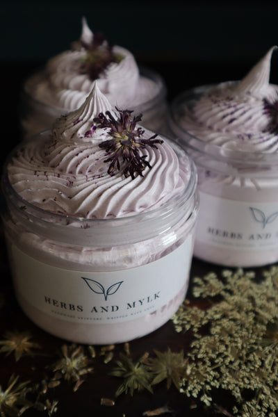 Sugared Plum & Patchouli Whipped Soap