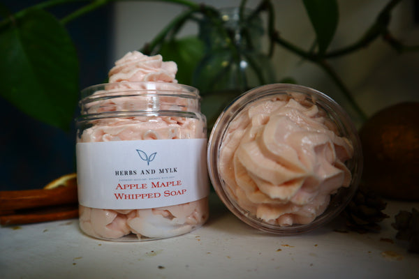 Apple Maple Whipped Soap