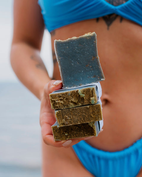 Hibiscus Palm Artisan Bar Soap