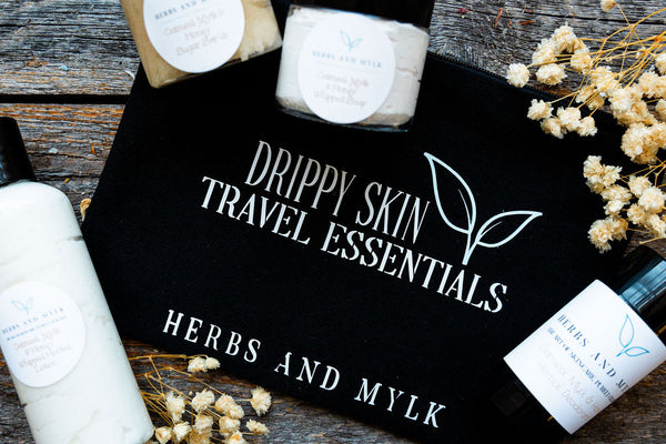 Drippy Skin Travel Essentials Oatmeal, Mylk & Honey