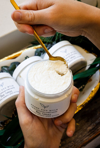 Blue Spruce Whipped Herbal Body Butter