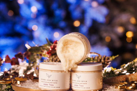 Juniper Frost Organic Emulsified Sugar Scrub