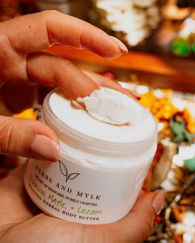 Pistachio Maple Cream Whipped Herbal Body Butter