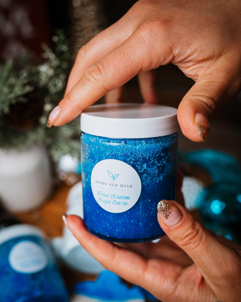 Winter Solstice Lather, Exfoliate & Hydrate Gift Set