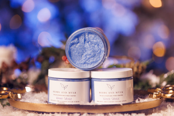 Winter Solstice Organic Emulsified Sugar Scrub