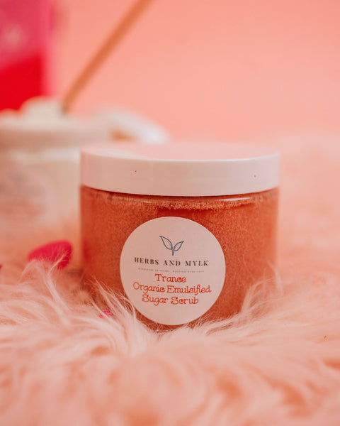 Trance Organic Emulsifying Sugar Scrub