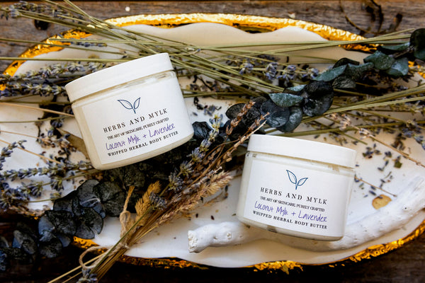 Coconut Mylk & Lavender Whipped Herbal Body Butter