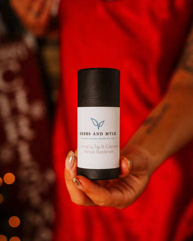 Cranberry, Fig & Cashmere Herbal Deodorant