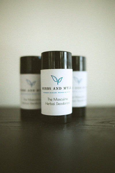 The Masculine (Blue Spruce) Herbal Deodorant