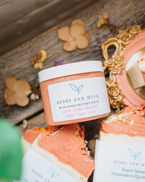 Secret Garden Organic Emulsified Sugar Scrub