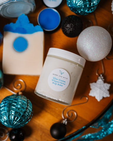 Winter Solstice Whipped Herbal Body Butter