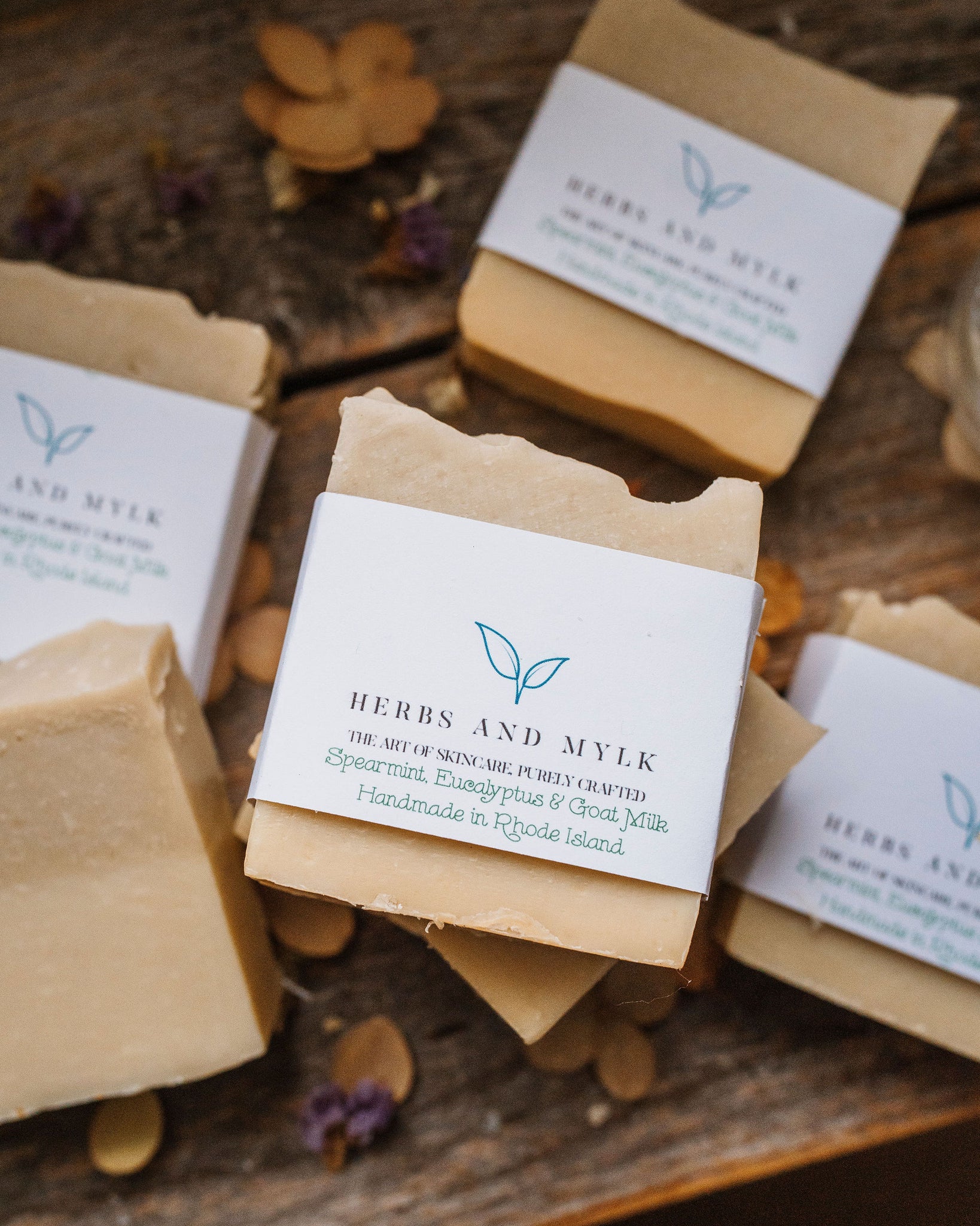 Spearmint & Eucalyptus Goat Milk Bar Soap