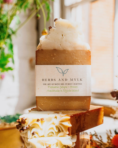 Pistachio Maple Cream Artisan Bar Soap