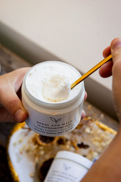 Rosemary, Eucalyptus & Sweet Orange Whipped Herbal Body Butter