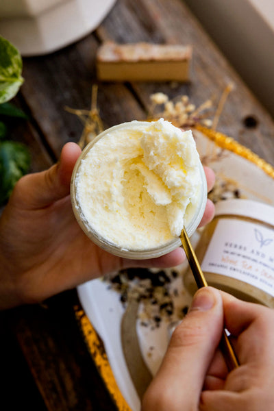 White Tea & Orange Whipped Herbal Body Butter