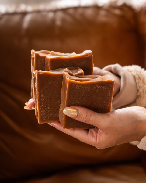 Pumpkin, Coffee & Cream Plant Based Artisan Bar Soap