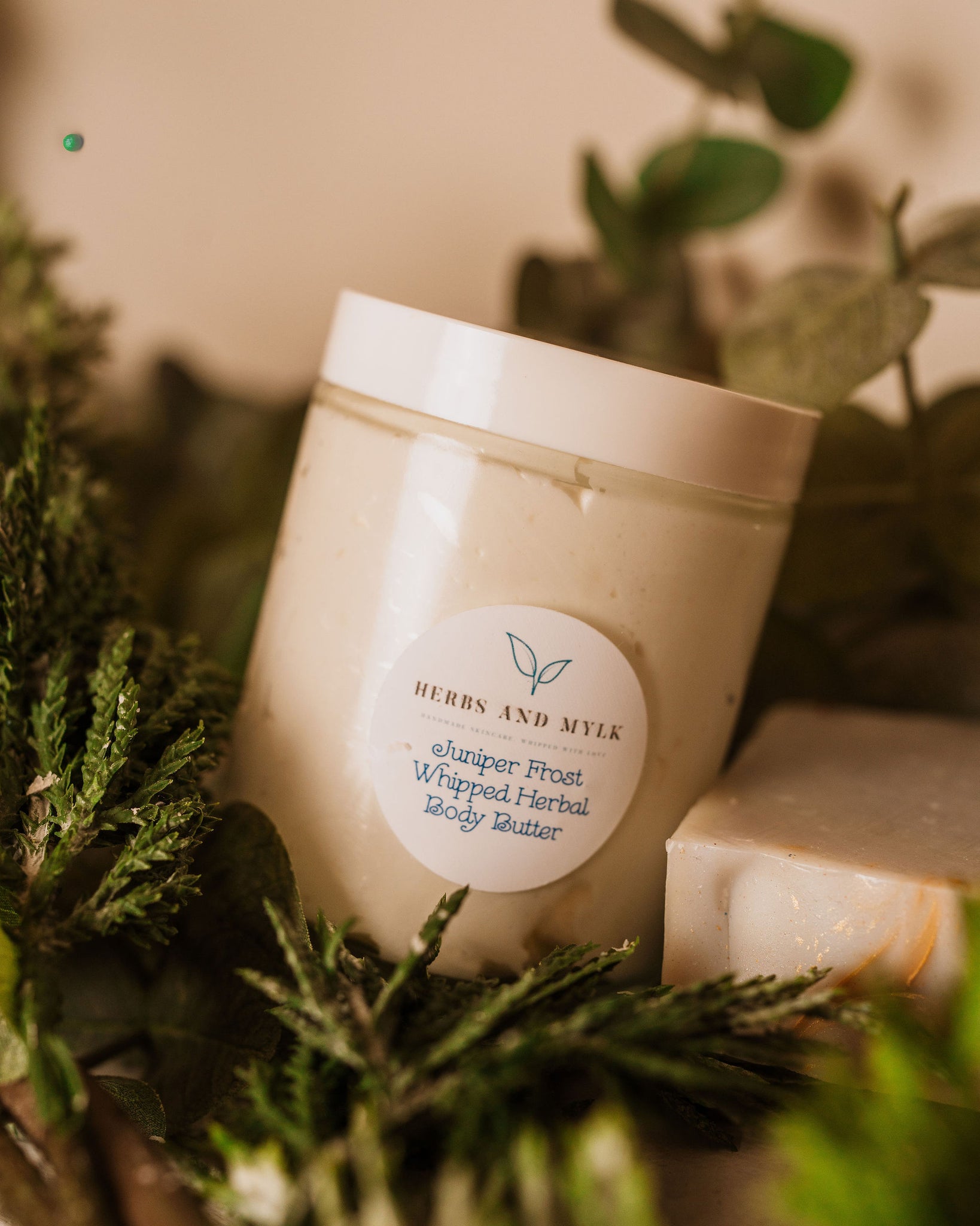 Juniper Frost Whipped Herbal Body Butter