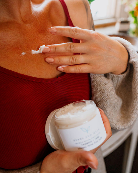 Sandalwood & Vanilla Whipped Herbal Body Butter