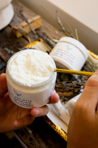 Coconut Mylk & Lavender Whipped Herbal Body Butter