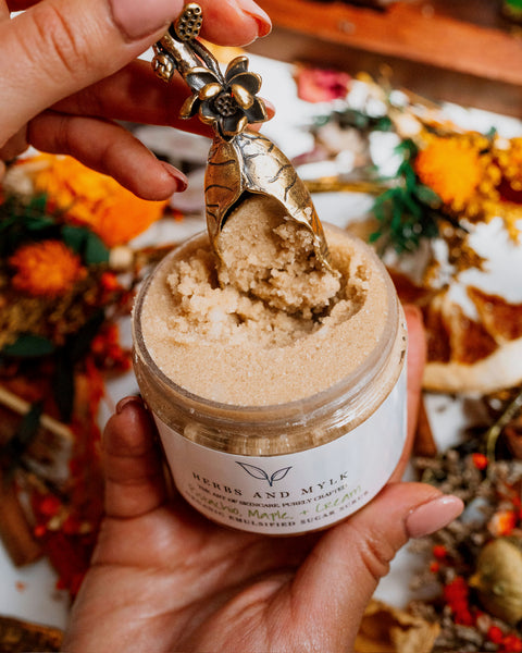 Pistachio Maple Cream Organic Emulsified Sugar Scrub