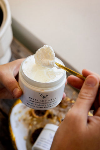 Rosemary, Eucalyptus & Sweet Orange Whipped Herbal Body Butter