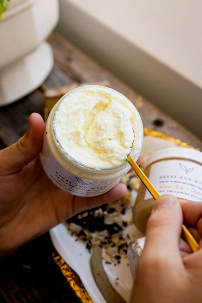 White Tea & Orange Whipped Herbal Body Butter