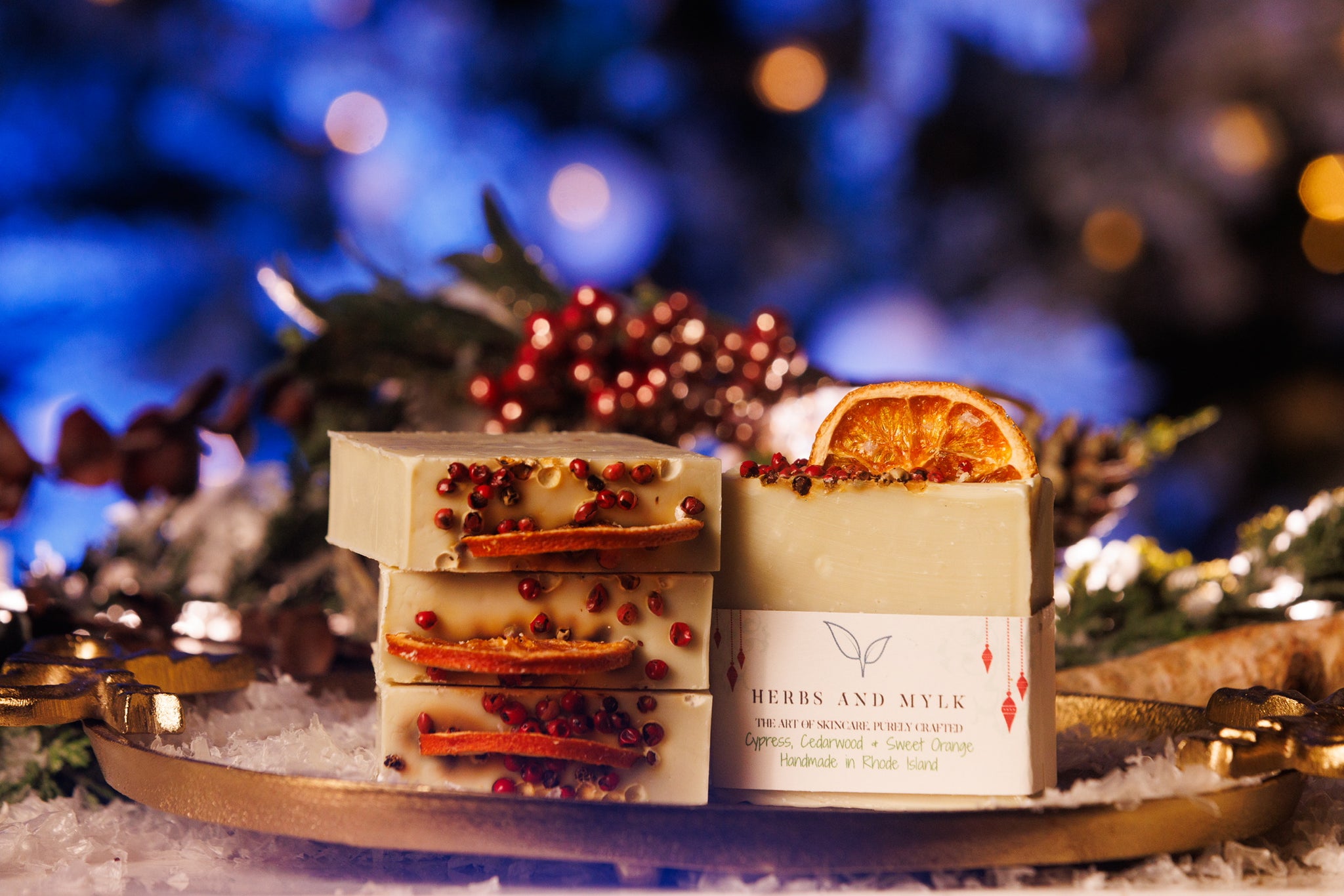 Cypress, Cedarwood & Sweet Orange Plant Based Bar Soap