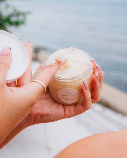 White Tea & Orange Organic Sugar Scrub