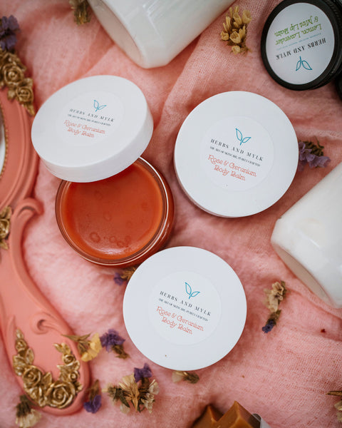 Rose & Geranium Body Balm