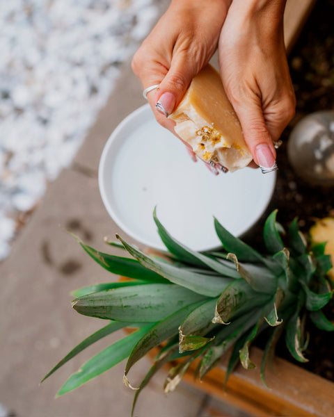 Papaya, Pineapple & Patchouli Plant Based Bar Soap