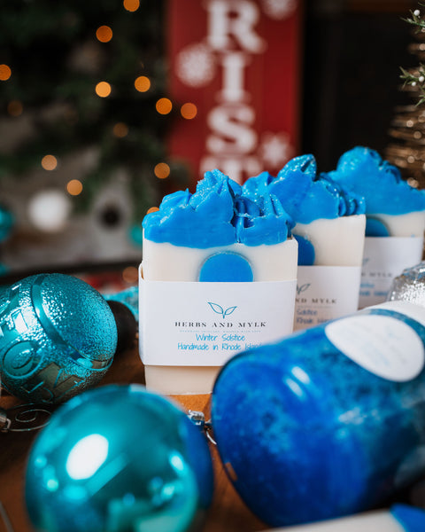 Winter Solstice Lather, Exfoliate & Hydrate Gift Set