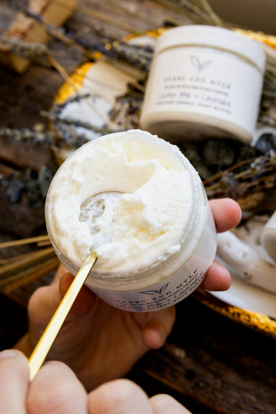 Coconut Mylk & Lavender Whipped Herbal Body Butter