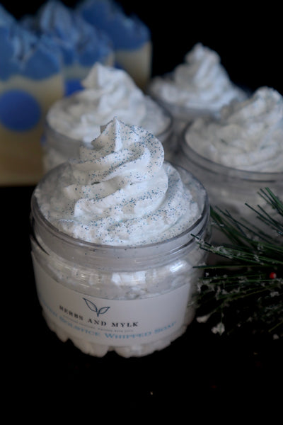 Winter Solstice Whipped Soap