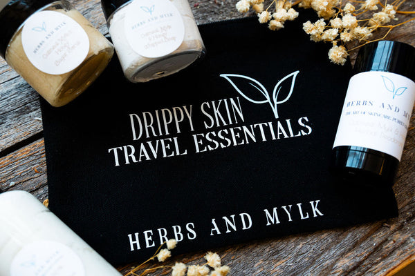 Drippy Skin Travel Essentials Oatmeal, Mylk & Honey