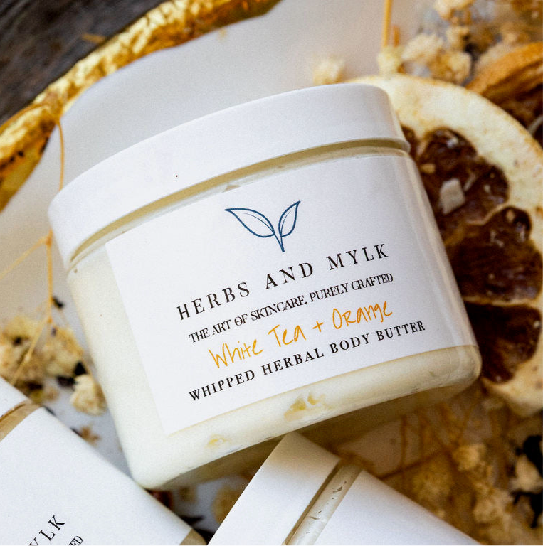 White Tea & Orange Whipped Herbal Body Butter